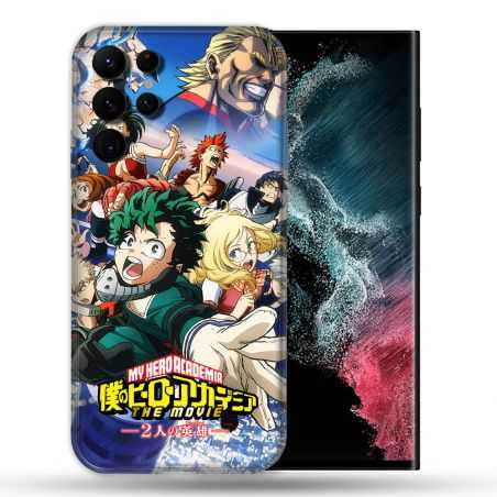 Coque Pour Samsung Galaxy S22 Ultra Manga My Hero Academia Affiche