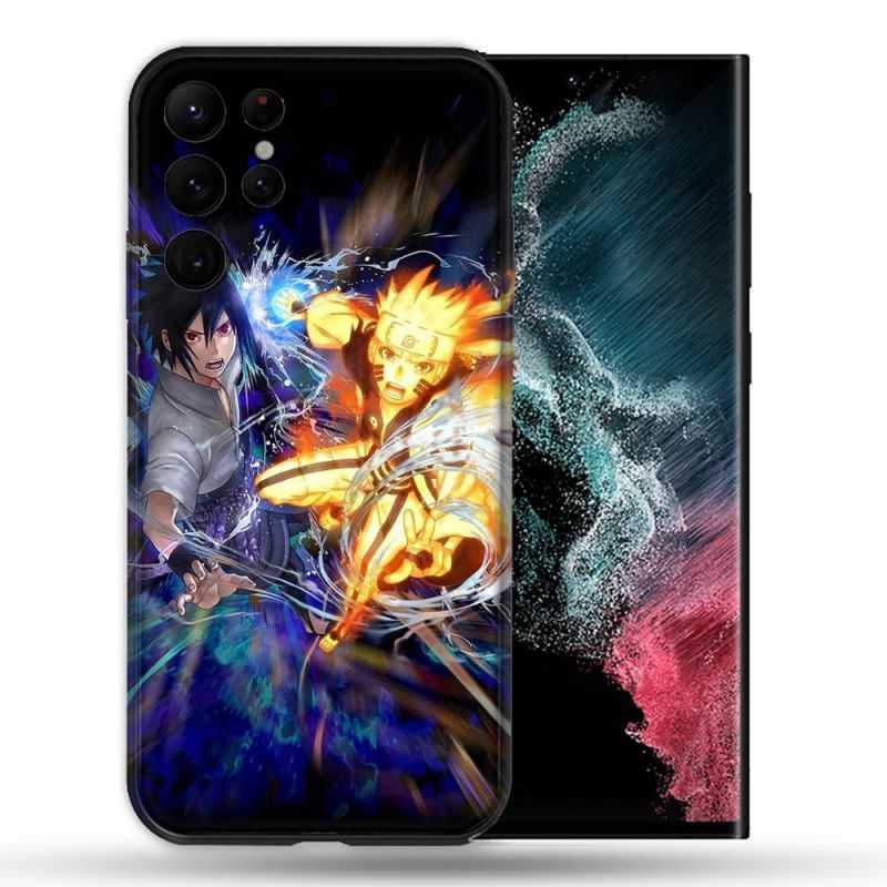 Coque Pour Samsung Galaxy S22 Ultra Manga Naruto VS