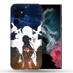 Coque Pour Samsung Galaxy S22 Ultra Manga SAO sword Art Online Asuna