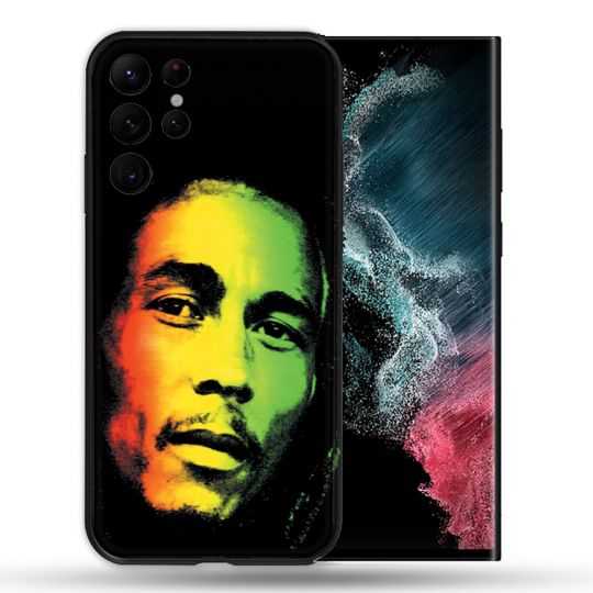 Coque Pour Samsung Galaxy S22 Ultra Musique Bob Marley 2