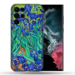 Coque Pour Samsung Galaxy S22 Ultra Peinture Iris