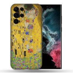 Coque Pour Samsung Galaxy S22 Ultra Peinture Le Baiser