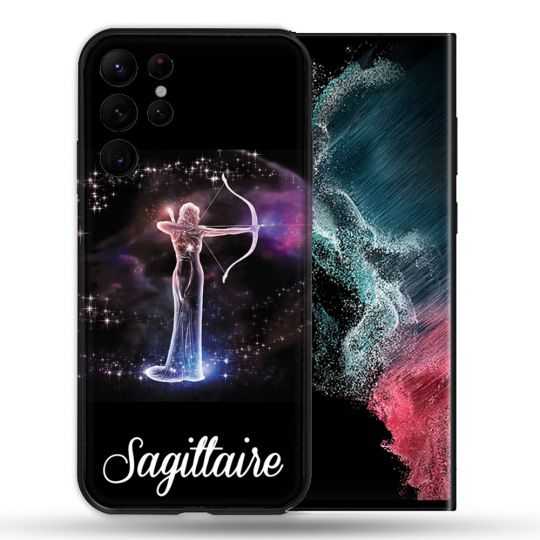 Coque Pour Samsung Galaxy S22 Ultra Signe Zodiaque 2 Sagittaire