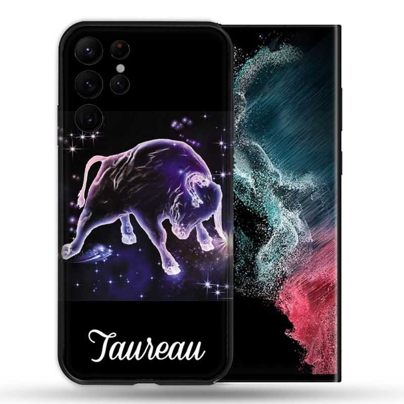Coque Pour Samsung Galaxy S22 Ultra Signe Zodiaque 2 Taureau