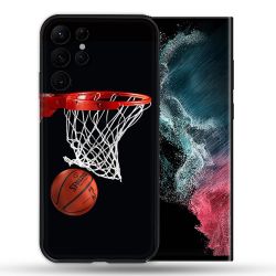 Coque Pour Samsung Galaxy S22 Ultra Sport Basket Panier