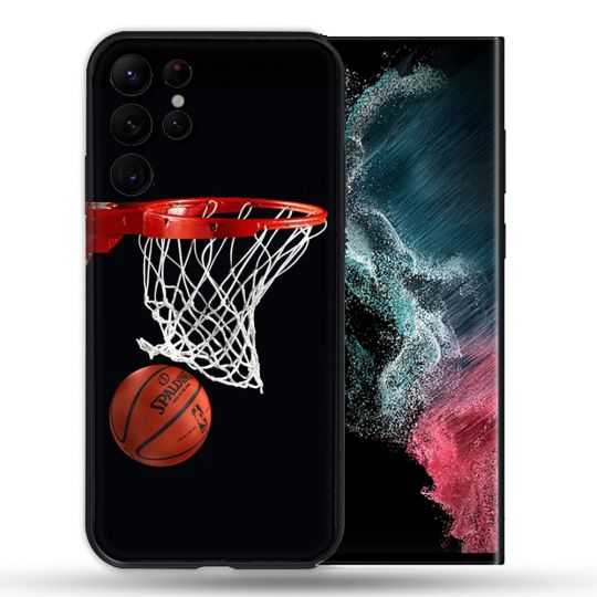 Coque Pour Samsung Galaxy S22 Ultra Sport Basket Panier