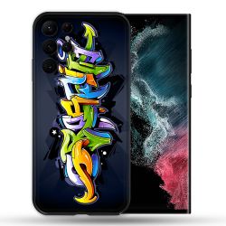 Coque Pour Samsung Galaxy S22 Ultra Street Art Graffiti