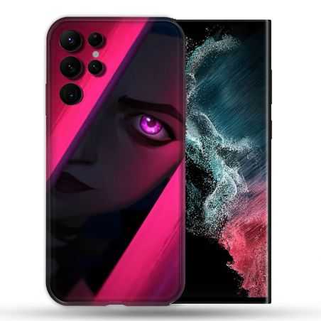 Coque Pour Samsung Galaxy S22 Ultra Arcane Jynx Rose