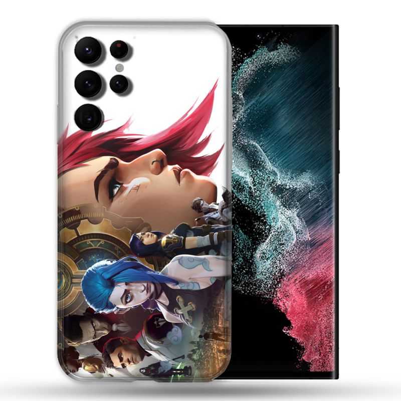 Coque Pour Samsung Galaxy S22 Ultra Arcane Jynx Sœur