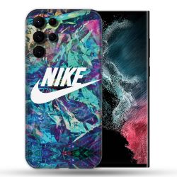 Coque Pour Samsung Galaxy S22 Ultra Nike Turquoise