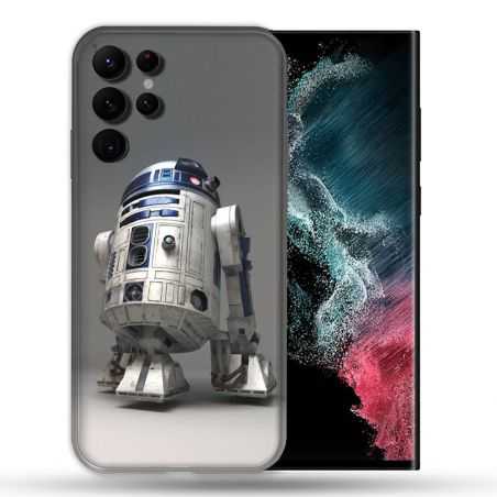 Coque Pour Samsung Galaxy S22 Ultra Star Wars - R2D2