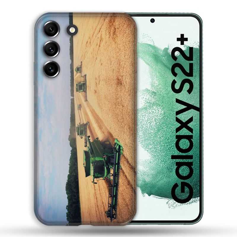 Coque Pour Samsung Galaxy S22 Plus Agriculture Moissonneuse