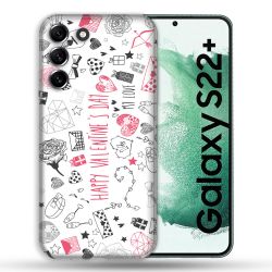 Coque Pour Samsung Galaxy S22 Plus Amour Valentines