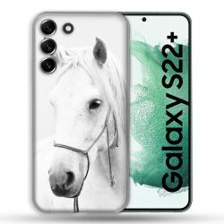 Coque Pour Samsung Galaxy S22 Plus Animal Cheval Cristal