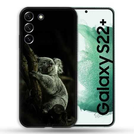 Coque Pour Samsung Galaxy S22 Plus Animal Koala Noir