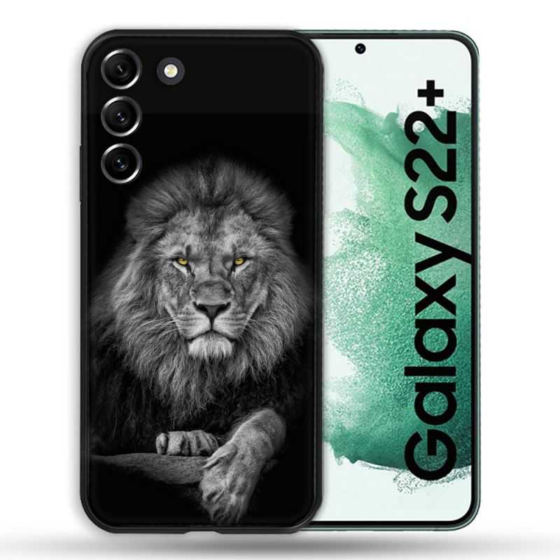 Coque Pour Samsung Galaxy S22 Plus Animal Lion Majestueux