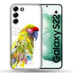Coque Pour Samsung Galaxy S22 Plus Animal Perroquet Jaune