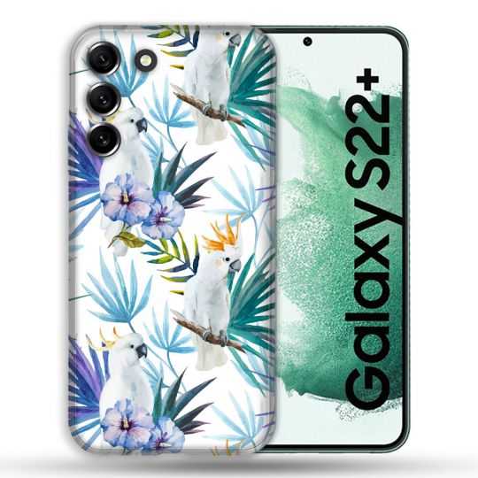 Coque Pour Samsung Galaxy S22 Plus Animal Perroquet Peinture