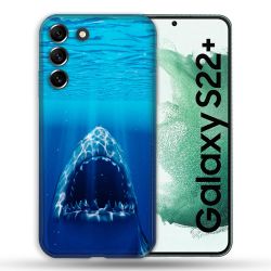 Coque Pour Samsung Galaxy S22 Plus Animal Requin Dent