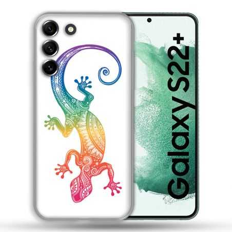 Coque Pour Samsung Galaxy S22 Plus Animal Salamandre Color