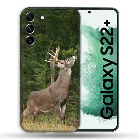 Coque Pour Samsung Galaxy S22 Plus Chasse Cerf