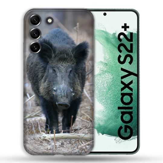 Coque Pour Samsung Galaxy S22 Plus Chasse Sanglier Pin