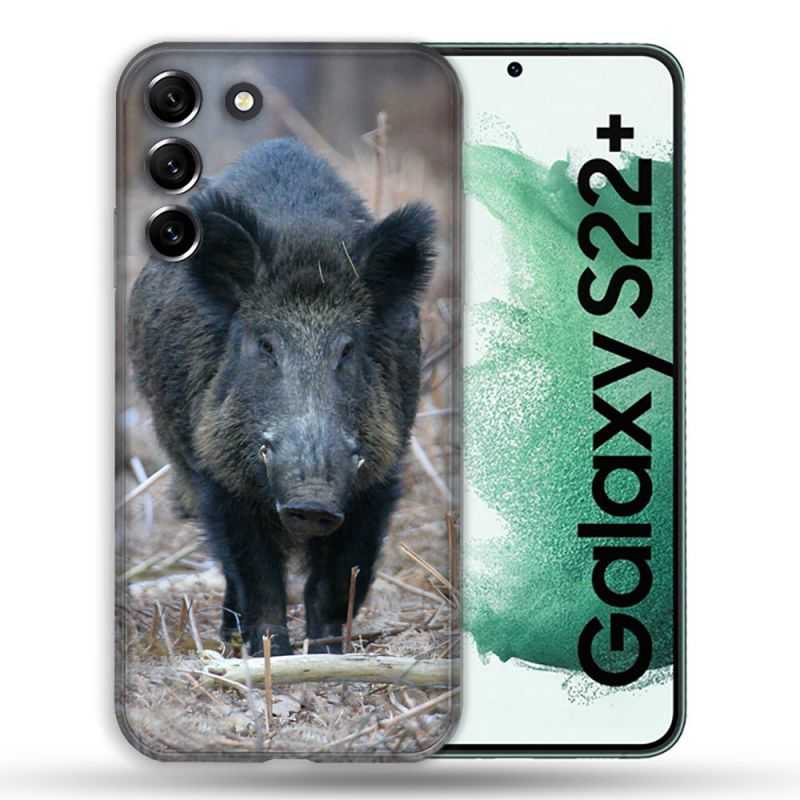 Coque Pour Samsung Galaxy S22 Plus Chasse Sanglier Pin