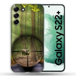 Coque Pour Samsung Galaxy S22 Plus Chasse Sanglier Viseur