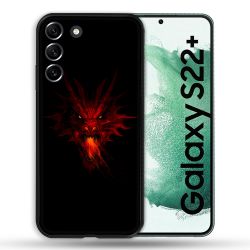 Coque Pour Samsung Galaxy S22 Plus Fantastique Dragon Feu