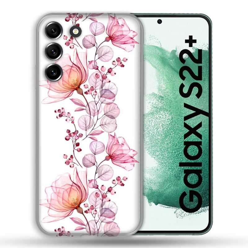 Coque Pour Samsung Galaxy S22 Plus Fleur Eclosion