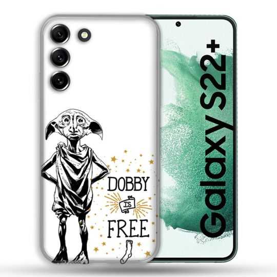 Coque Pour Samsung Galaxy S22 Plus Harry Potter Dobby Free Blanc