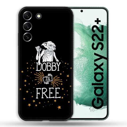 Coque Pour Samsung Galaxy S22 Plus Harry Potter Dobby Free Noir