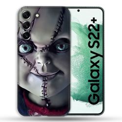 Coque Pour Samsung Galaxy S22 Plus Horreur Chucky Cicatrice