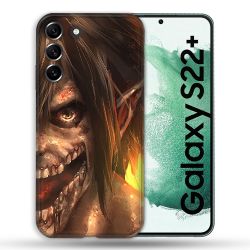 Coque Pour Samsung Galaxy S22 Plus Manga Attaque Titans Eren Titan