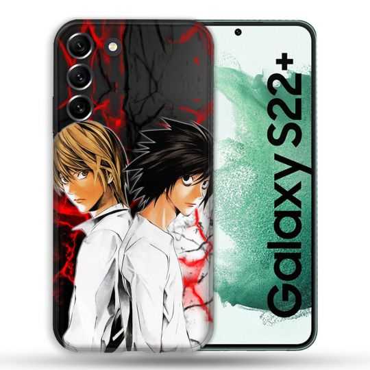 Coque Pour Samsung Galaxy S22 Plus Manga Death Note Duo