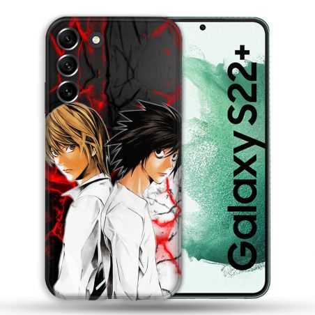 Coque Pour Samsung Galaxy S22 Plus Manga Death Note Duo