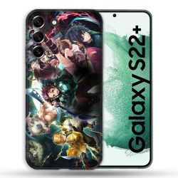 Coque Pour Samsung Galaxy S22 Plus Manga Demon Slayer Groupe