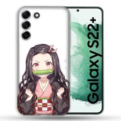 Coque Pour Samsung Galaxy S22 Plus Manga Demon Slayer Nezuko