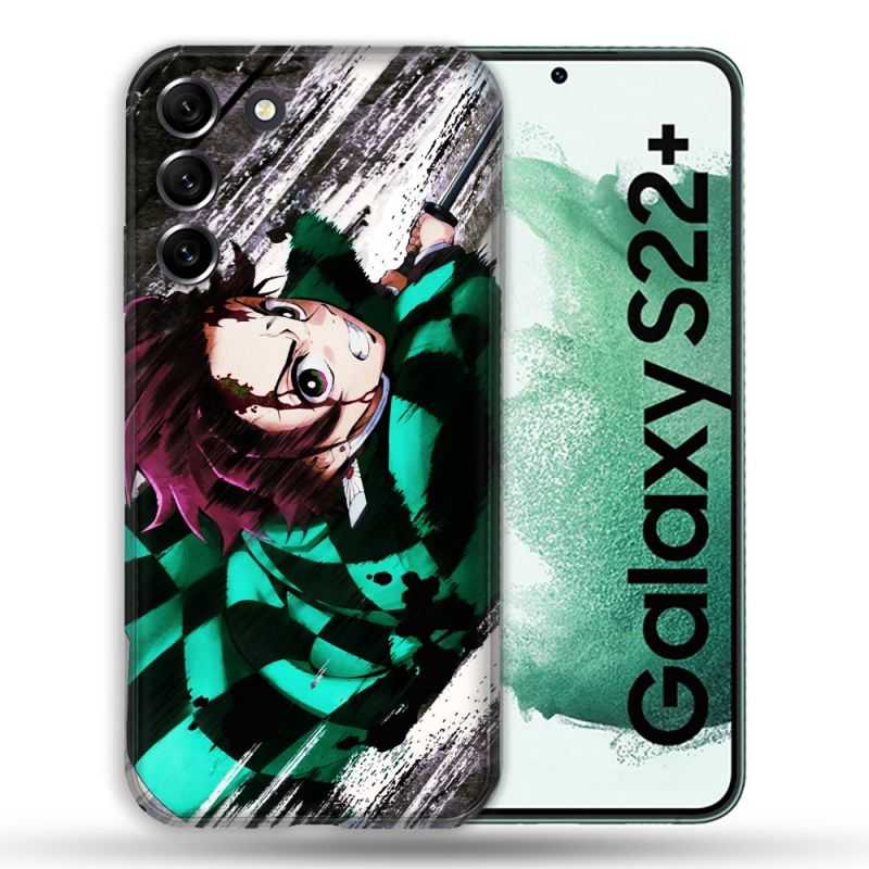 Coque Pour Samsung Galaxy S22 Plus Manga Demon Slayer Tanjiro