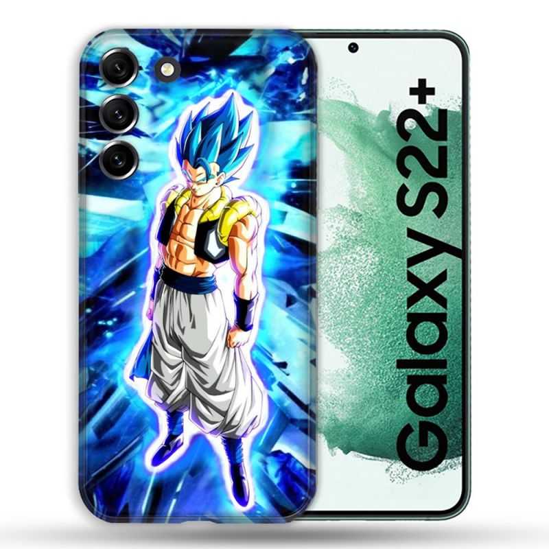 Coque Pour Samsung Galaxy S22 Plus Manga Dragon Ball Gogeta Lumiere