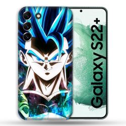 Coque Pour Samsung Galaxy S22 Plus Manga Dragon Ball Gogeta Visage