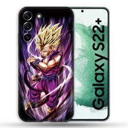 Coque Pour Samsung Galaxy S22 Plus Manga Dragon Ball Sangohan Violet