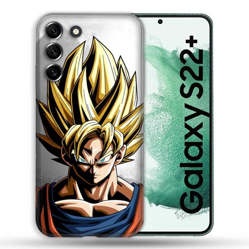 Coque Pour Samsung Galaxy S22 Plus Manga Dragon Ball Sangoku Portrait