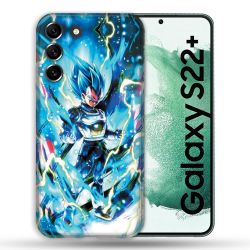 Coque Pour Samsung Galaxy S22 Plus Manga Dragon Ball Vegeta Bleu