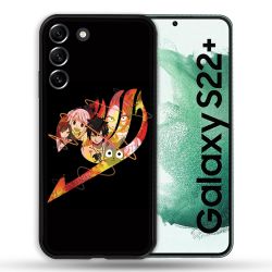 Coque Pour Samsung Galaxy S22 Plus Manga Fairy Tail Logo Noir