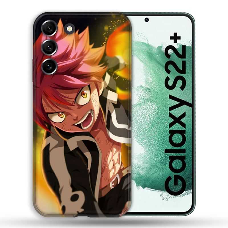 Coque Pour Samsung Galaxy S22 Plus Manga Fairy Tail Natsu