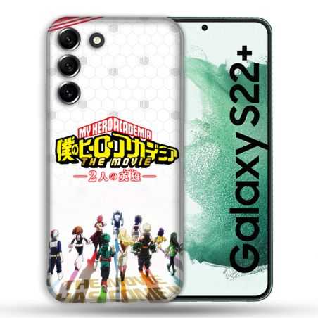 Coque Pour Samsung Galaxy S22 Plus Manga My Hero Academia Blanc