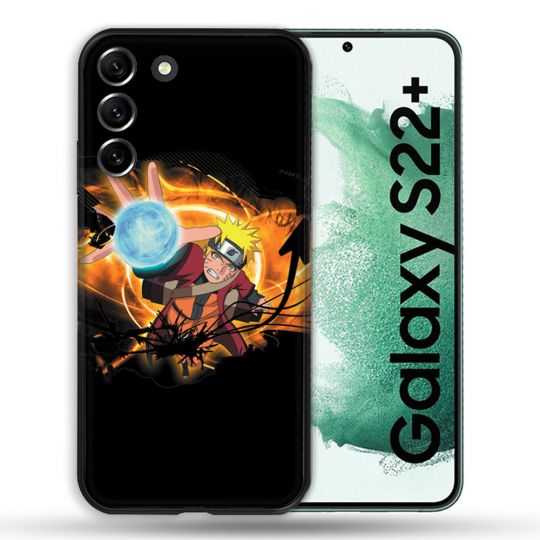 Coque Pour Samsung Galaxy S22 Plus Manga Naruto Noir