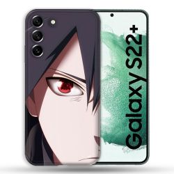 Coque Pour Samsung Galaxy S22 Plus Manga Naruto Sasuke visage