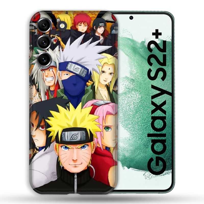 Coque Pour Samsung Galaxy S22 Plus Manga Naruto Team